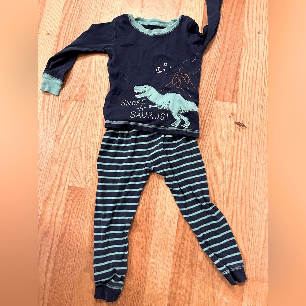 Carter's 100% pajama dinosaurs